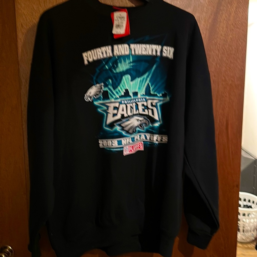 Philadelphia Eagles sweatshirt, 2003 NFL Playoffs